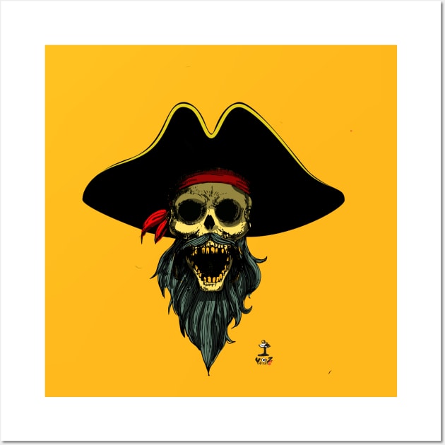 Pirate Wall Art by VozCamisa8